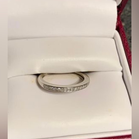 London Blue Topaz Engagement Ring Set - Picture 6 of 6